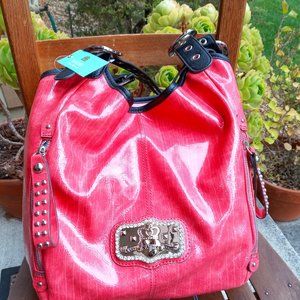 Kathy Van Zeeland Shoulder Bag with Wristlet